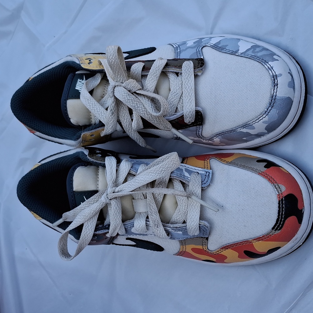 NIKE Dunk Low Sail Multi Camo